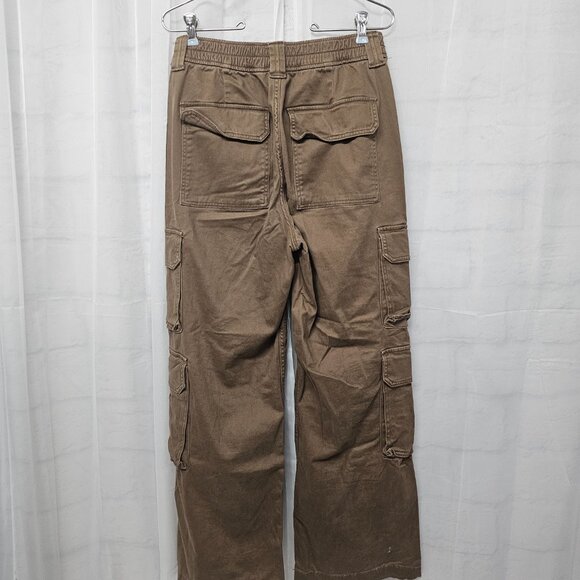 Arizona Brown Cargo Pants Boho Gorpcore Y2K Granola Crunchy 7 - Picture 10 of 14